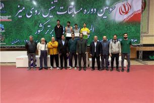 قهرمانی ورزشکار اصفهانی در مسابقات تنیس‌روی‌میز کشور