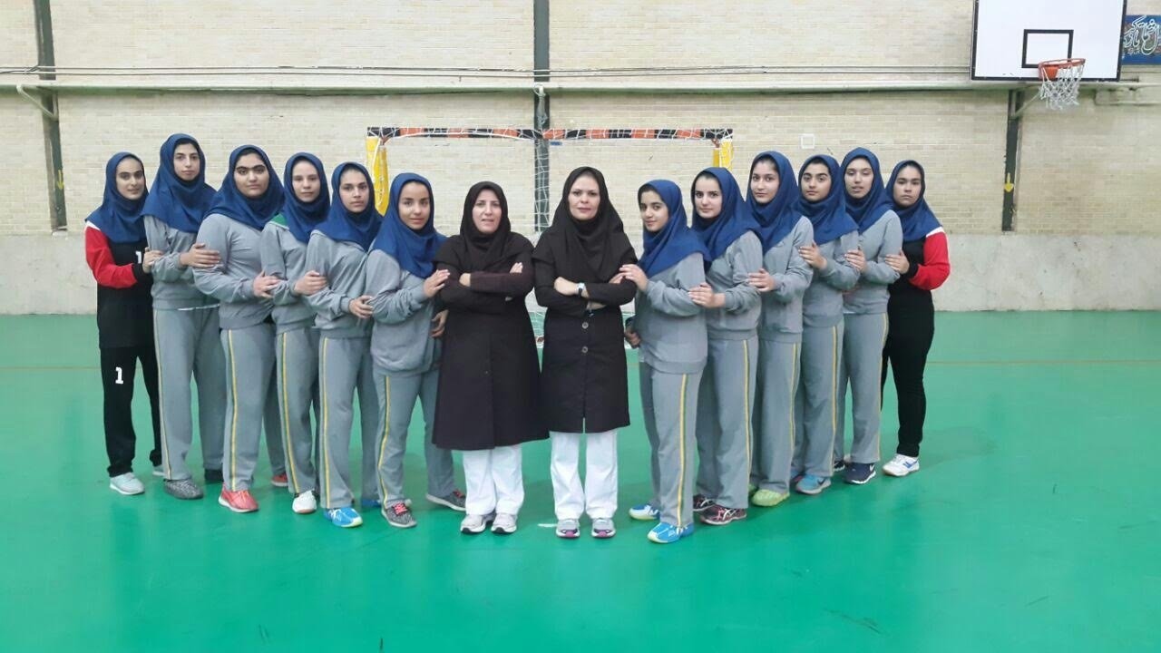 قهرمانی اصفهان در هندبال دانش آموزی دختر کشور
