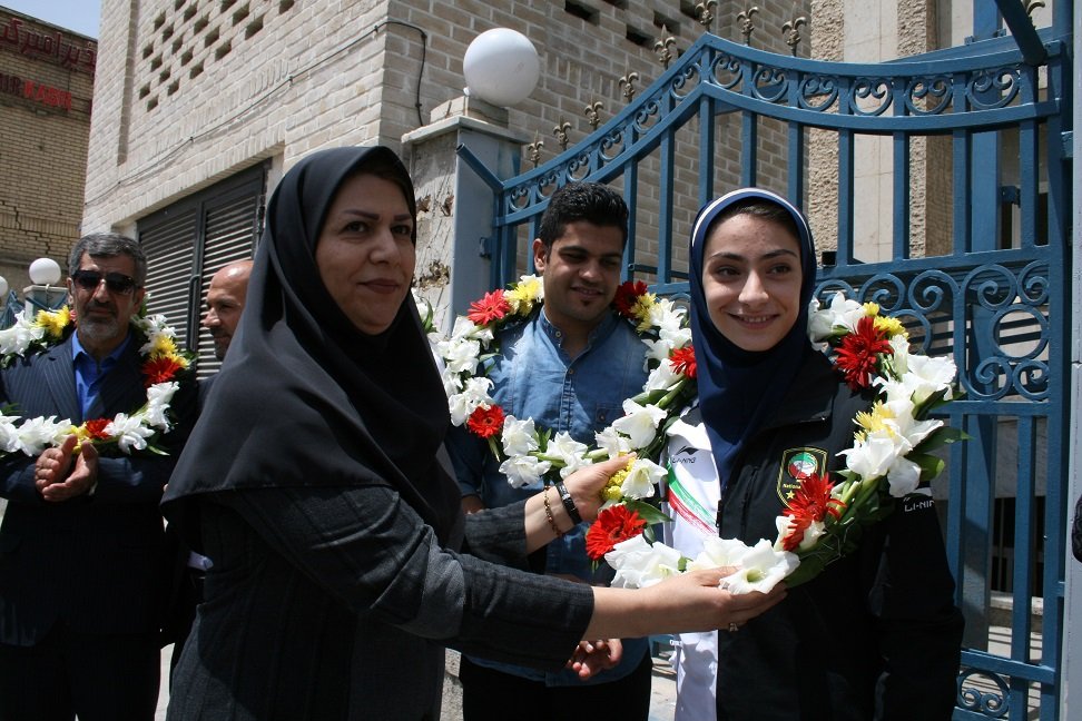  مراسم استقبال از تکواندوکاران افتخارآفرین اصفهانی