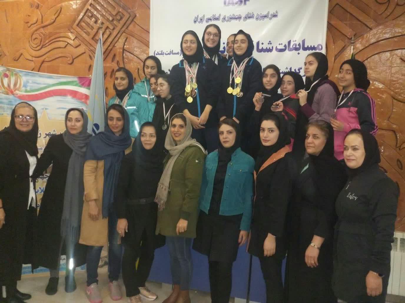 هیات شنای استان اصفهان میزبان شناگران دختر کشور