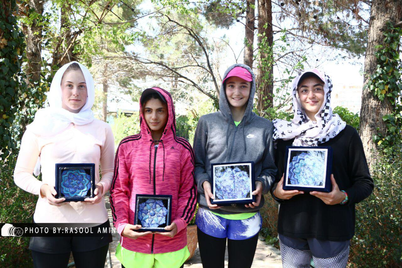تصاویر رقابتهای بین المللی تنیس ITFjunior2019 به میزبانی اصفهان