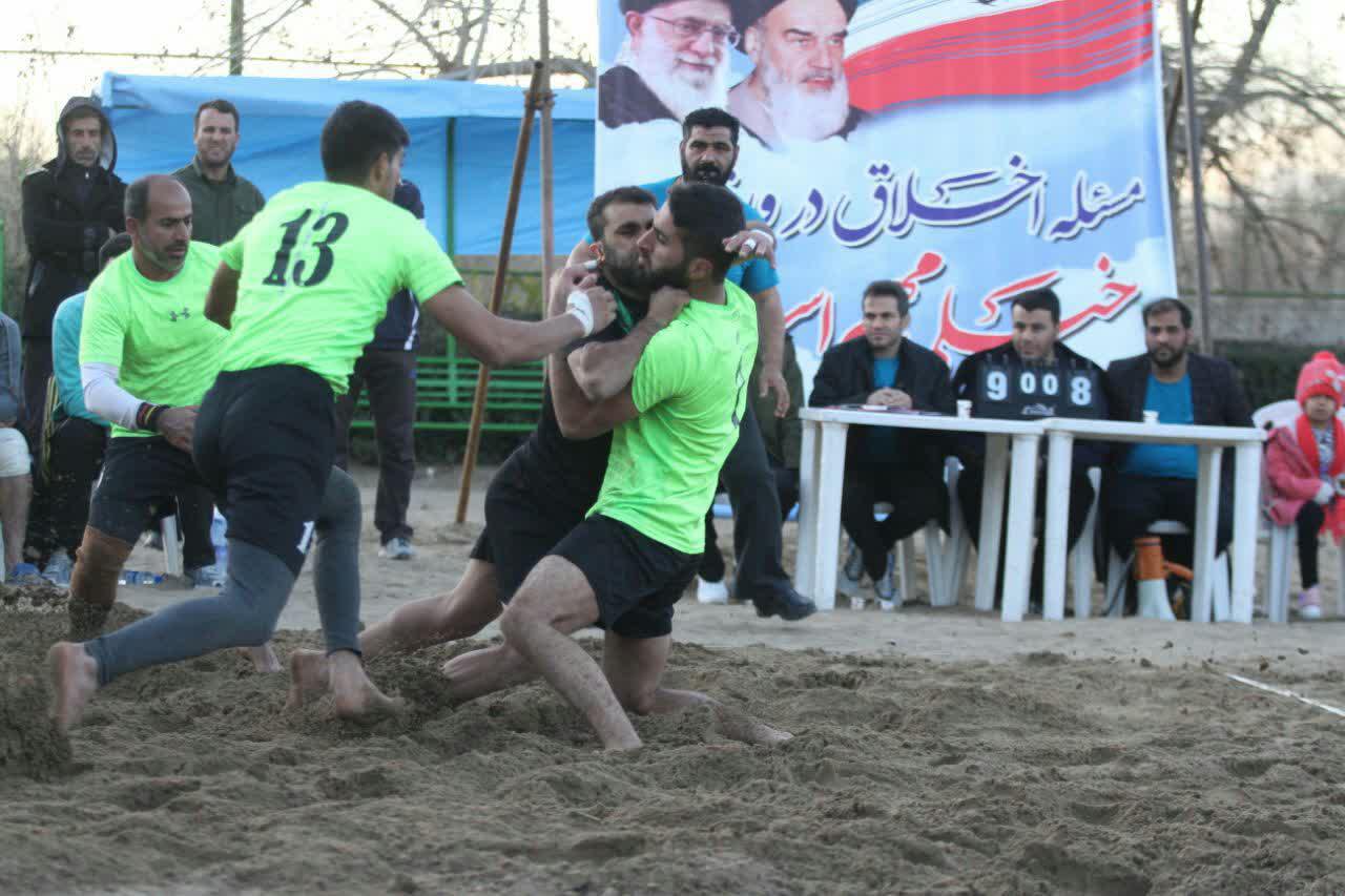 پایان مسابقات کبدی ساحلی کشور در اصفهان