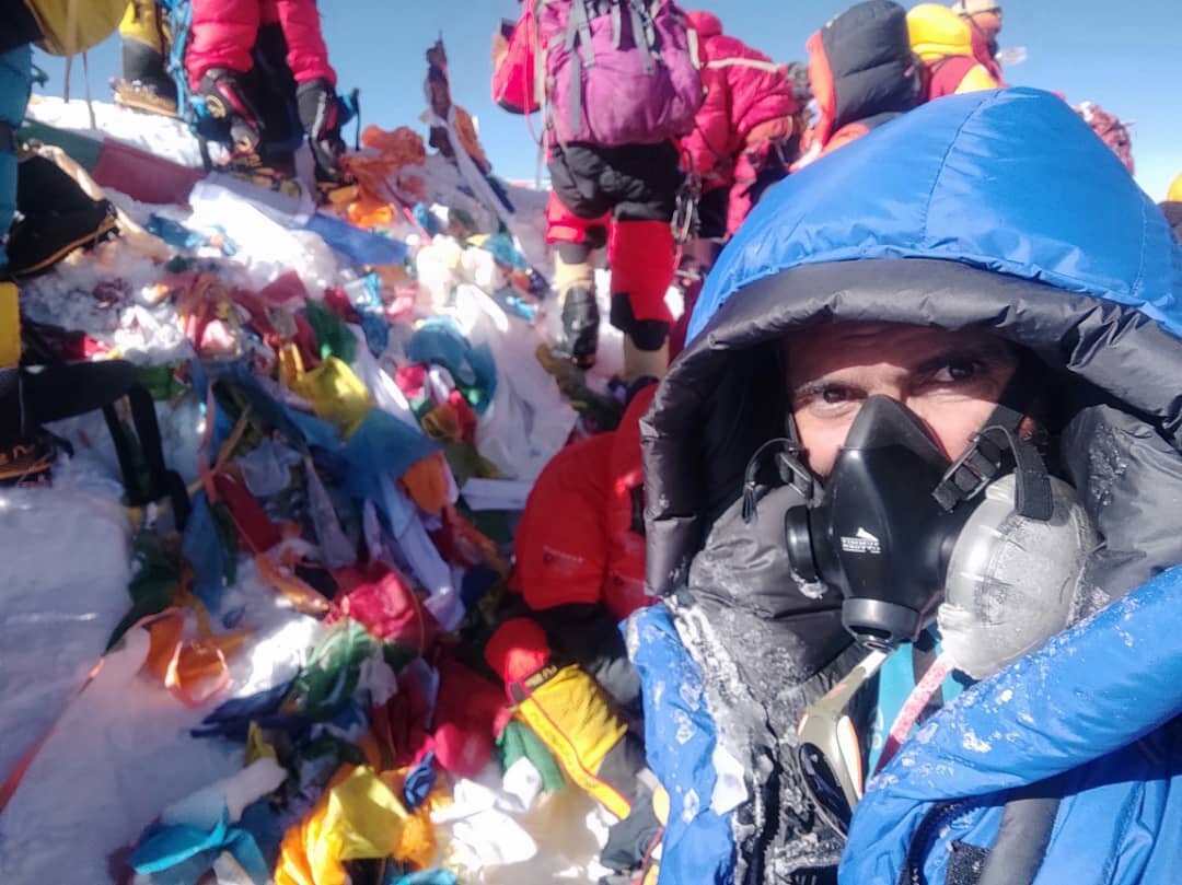 کوهنورد اصفهانی: می خواهم بام تمام قاره ها را فتح کنم