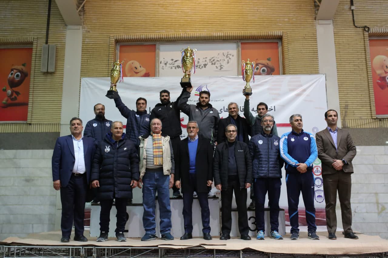 قهرمانی گاندوهای نصف جهان در لیگ دو و میدانی مردان ایران