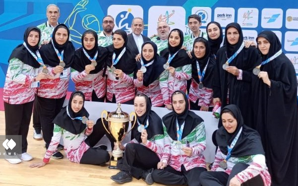  نایب قهرمانی والیبال نشسته بانوان ایران در آسیا 