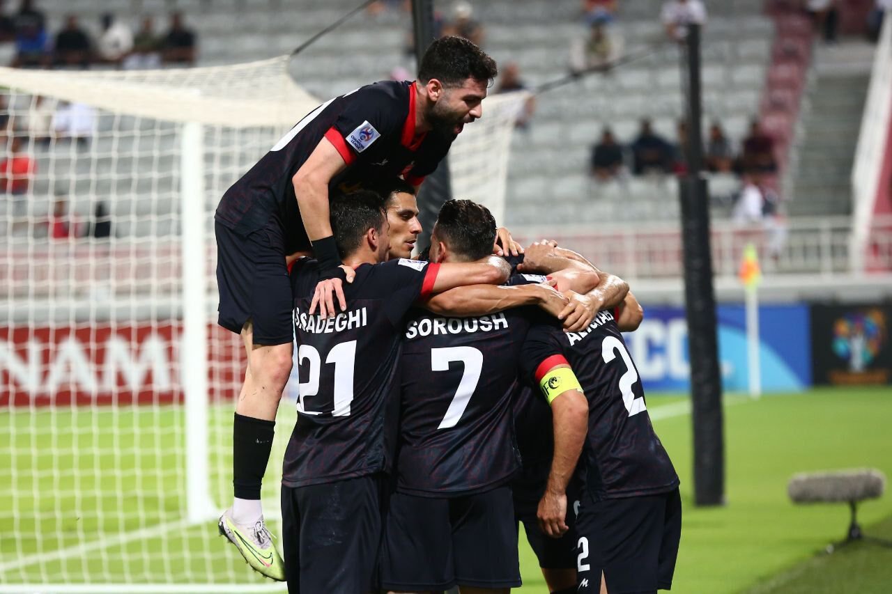 پیروزی شیرین پرسپولیس مقابل الدحیل/ الدحیل قطر0- پرسپولیس ایران یک 