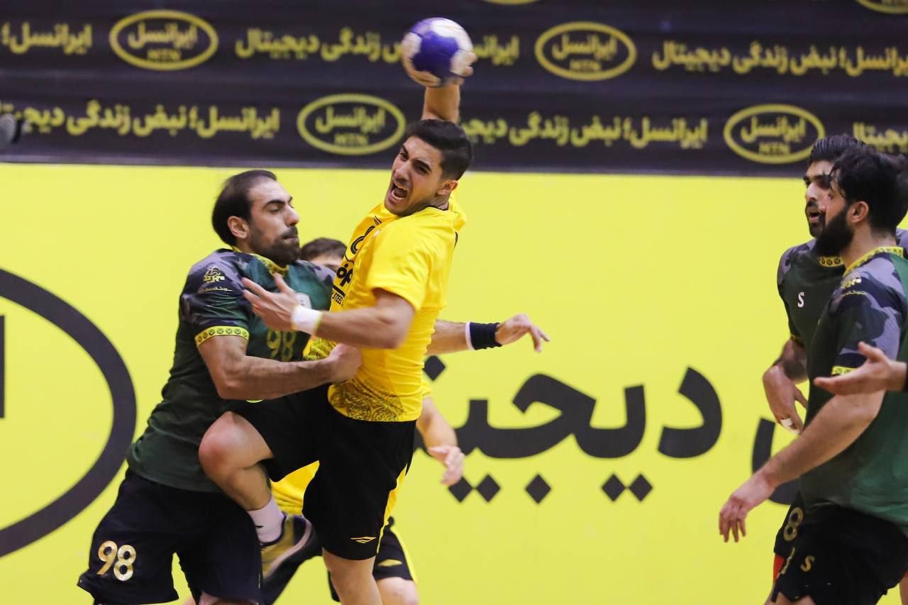 شکست سپاهان در هفته چهارم لیگ برتر هندبال ایران+عکس