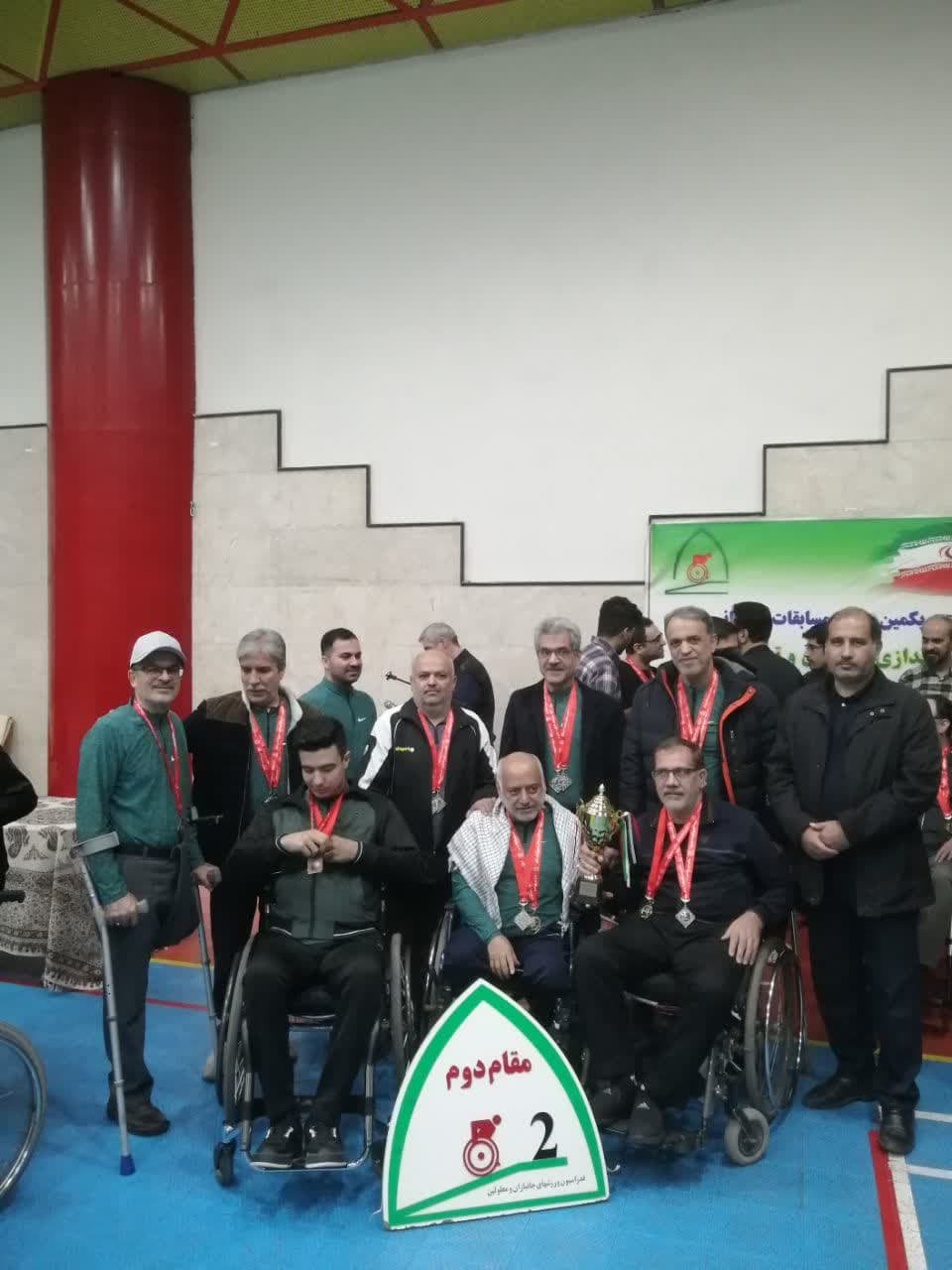 درخشش ورزشکاران اصفهانی در مسابقات تیراندازی جانبازان و توان‌یابان کشور