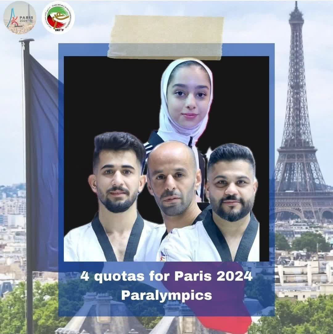 پاراتکواندوکار اصفهانی در پارالمپیک پاریس 