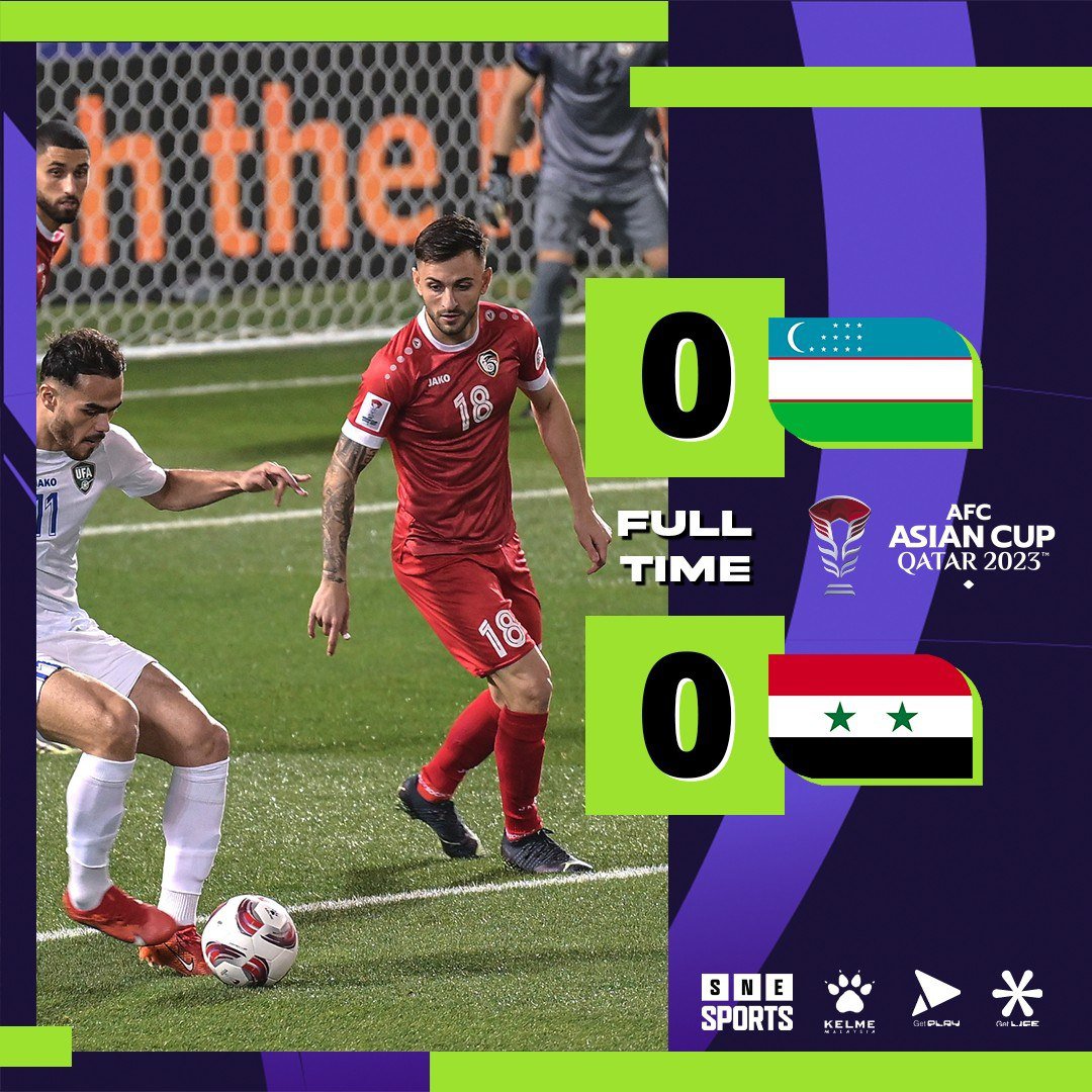 ازبکستان 0 - سوریه 0 / دومین تساوی جام هم رقم خورد