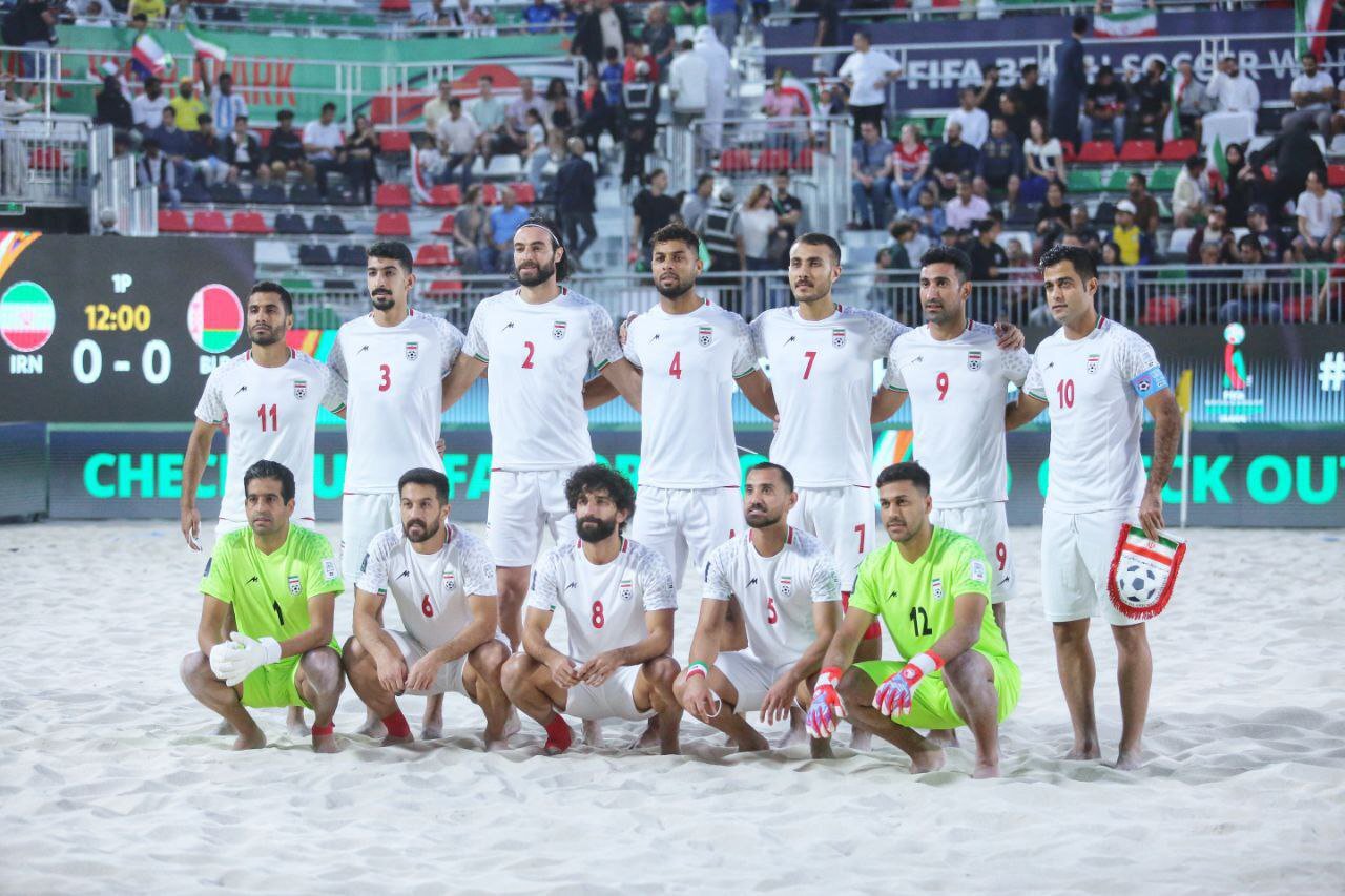 سومی تیم ملی فوتبال ساحلی ایران در جهان / برزیل قهرمان جهان شد