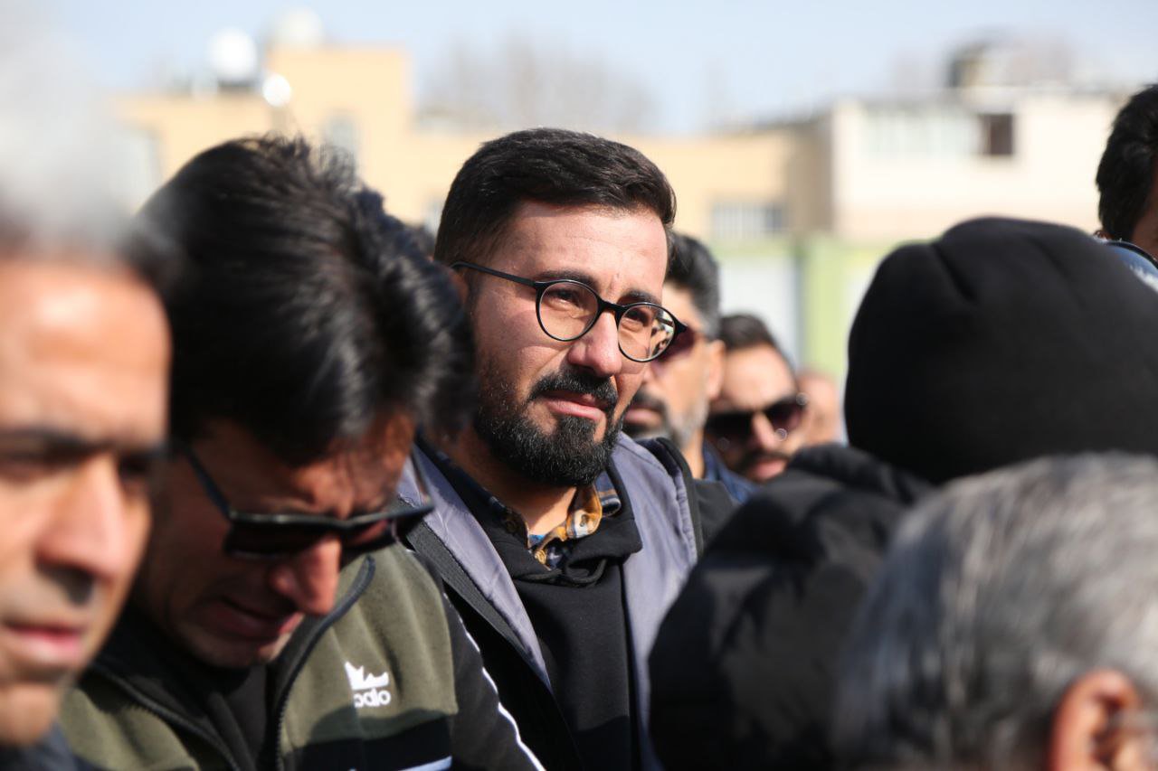 تشییع و خاکسپاری پیکر زنده‌یاد حسن استکی پیشکسوت فوتبال  اصفهان